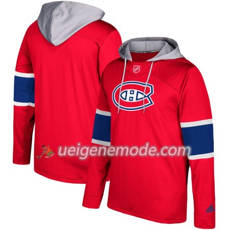 Herren Montreal Canadiens Blank N001 Pullover Hooded Sweatshirt